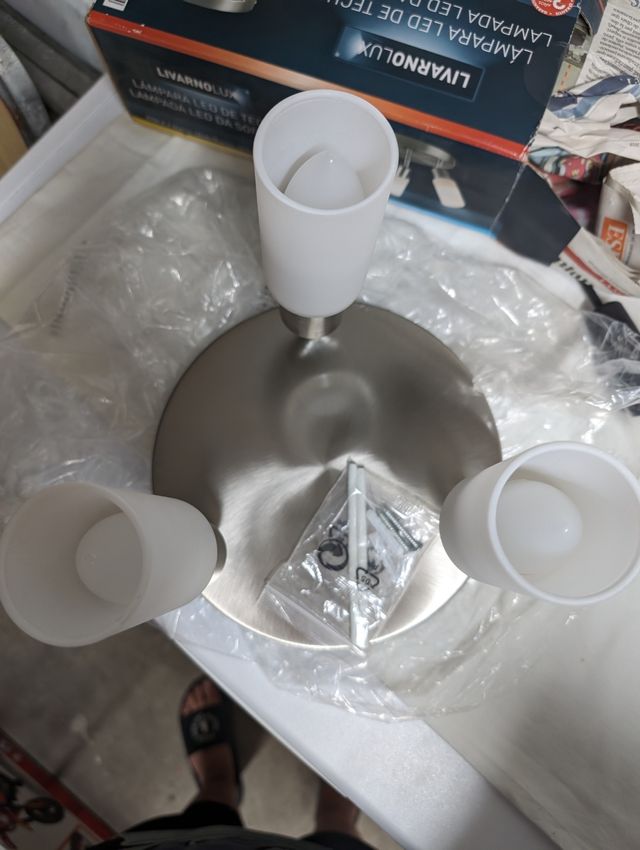 Punto de luz de techo