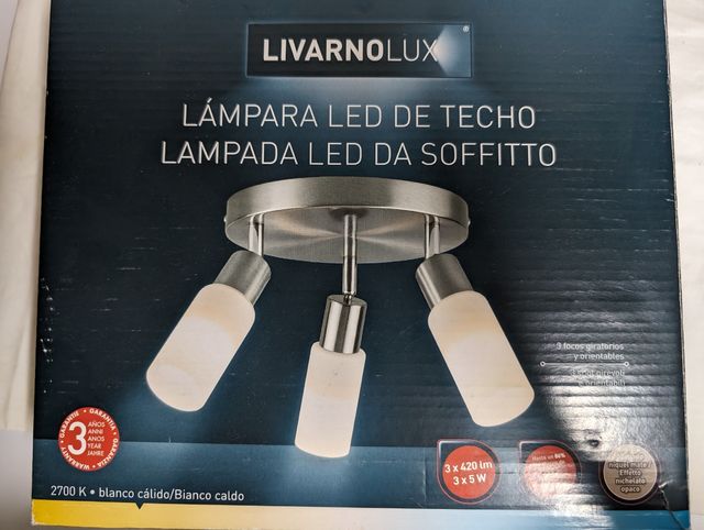 Punto de luz de techo