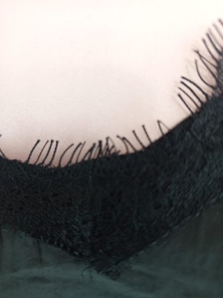 BLUSA LENCERA NEGRA TALLA GRANDE