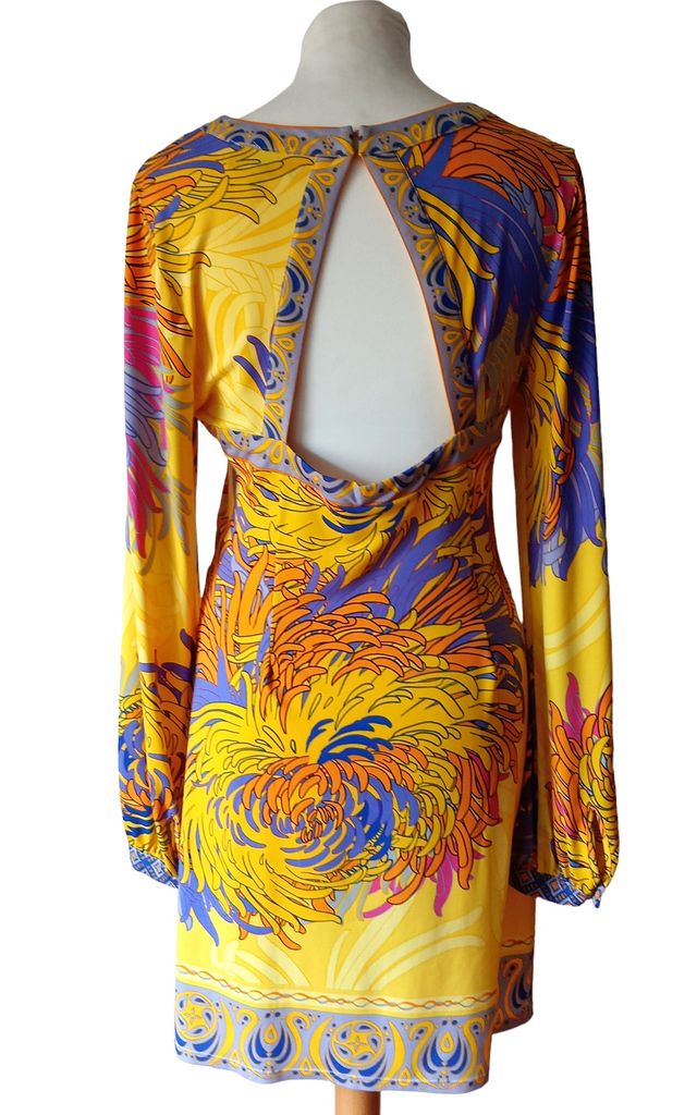 Vestido amarillo Halle Bob