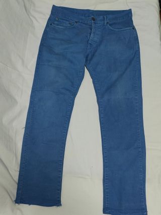 Pantalón largo Vintage Inside Azul