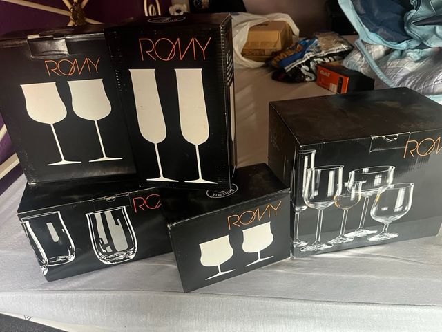 Cristal de bohemia juego