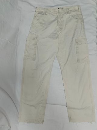 Pantalón largo cargo Vintage Pepe jeans Blanco