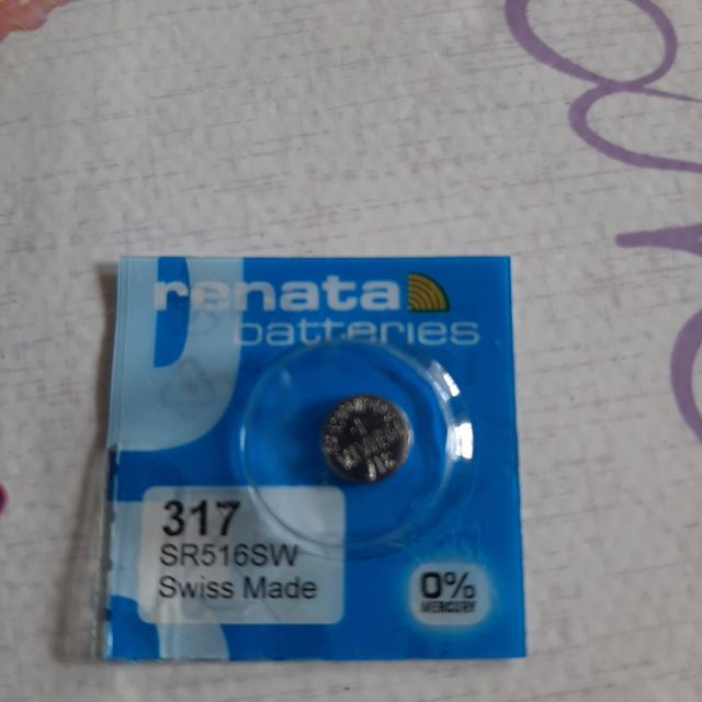 Batteria orologio renata 317