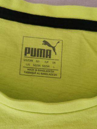 Camiseta Flúor Puma