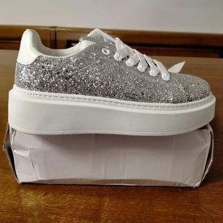 Scarpe vintage argentate