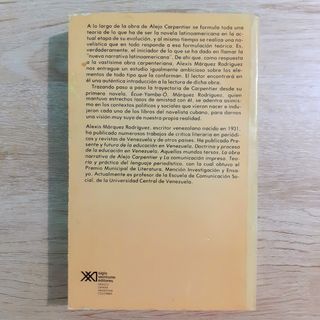 Libro INTRODUCCIÓN OBRAS ALEJO CARPENTIER, 1982
