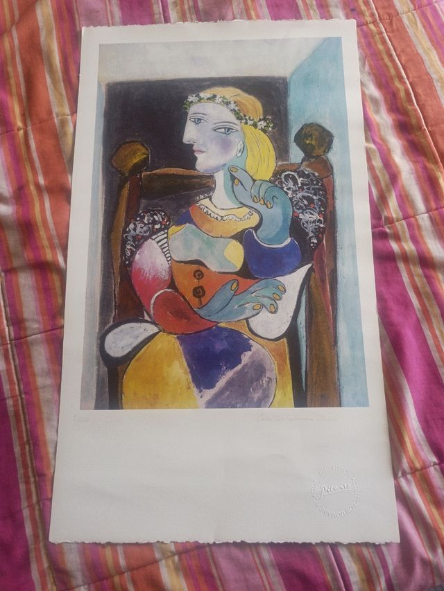 Impresión gráfica Picasso Certificado