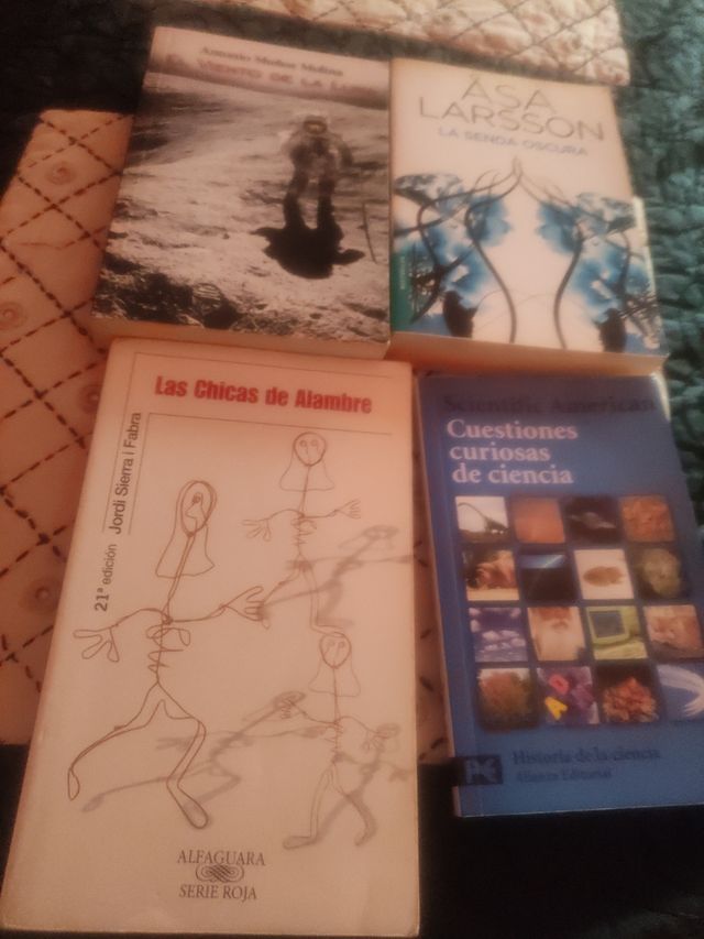 libros novelas y ciencia