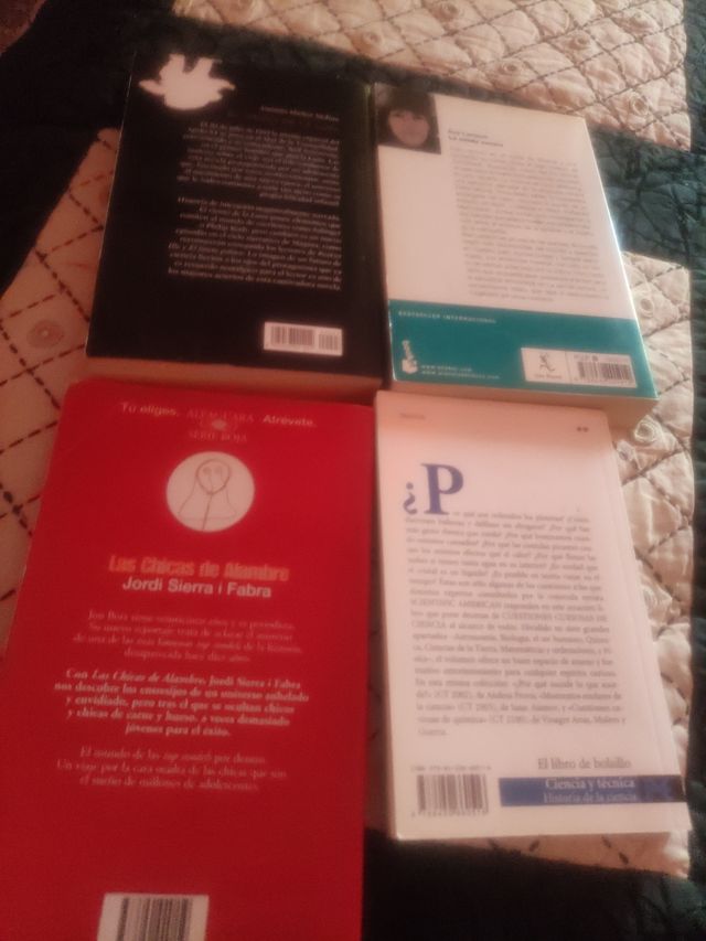 libros novelas y ciencia