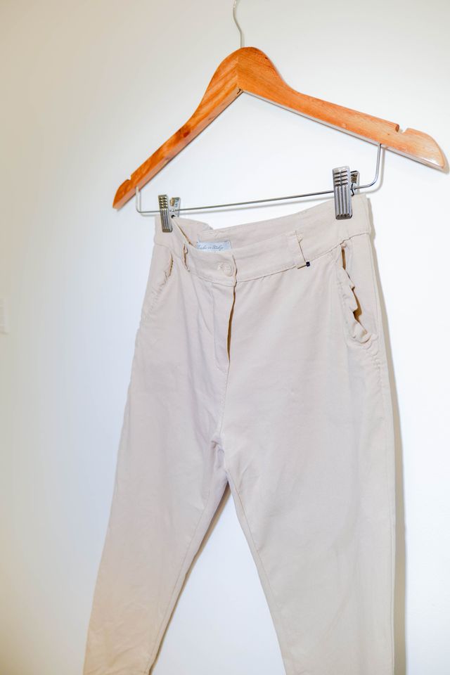 👖✨ Pantalón Skinny Beige Talla S (34-36) ✨👖
