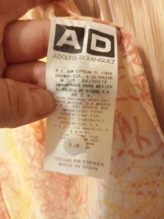 Pantalón y camisa Adolfo Domínguez 