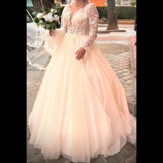 Vestido de Novia y Velo