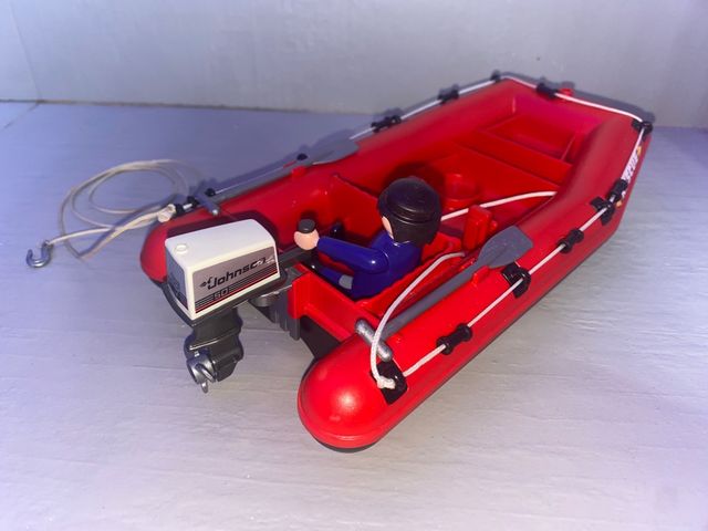 Barca y muñeco Playmobil