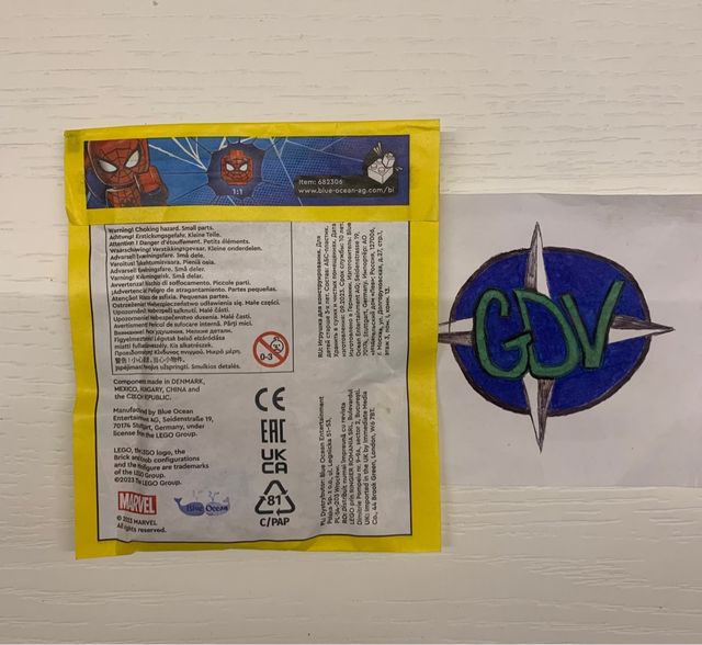 Lego Minifigure Marvel Spiderman