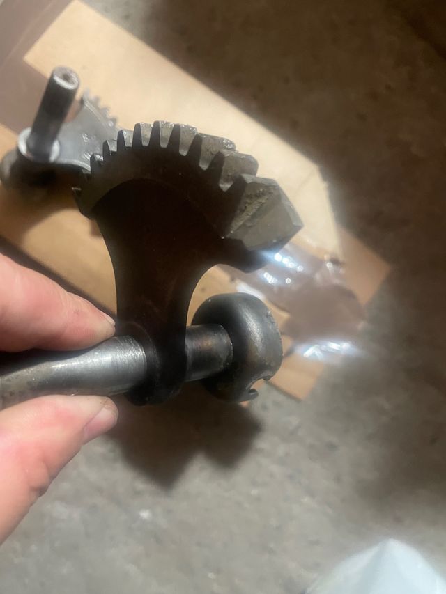 eje pedal arranque Vespa