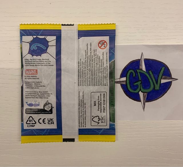 Lego Minifigure Marvel Spiderman