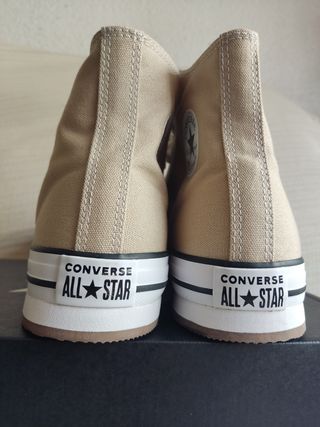 Botines Converse plataforma 