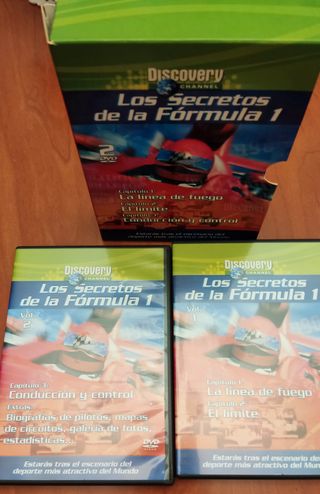 DVD Los secretos de la Formula 1