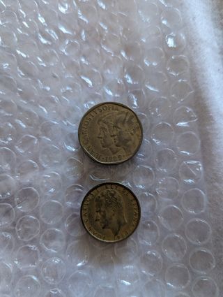 Pesetas 25, 100, 500