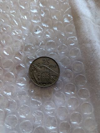Pesetas 25, 100, 500