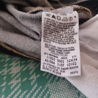 Levi's etiqueta roja pantalones vaqueros