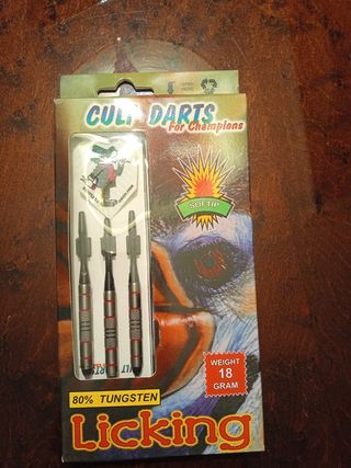 Caja tres dardos diana profesional cult