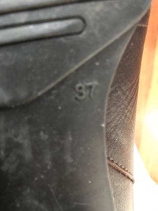 Botines 37 de piel