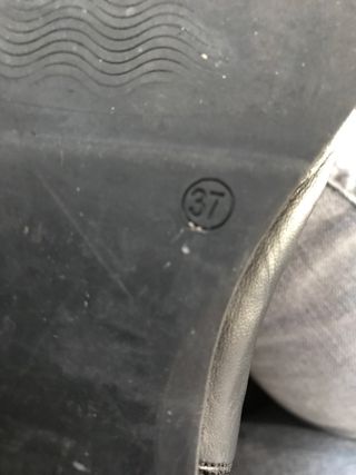 Botines de piel talla 37