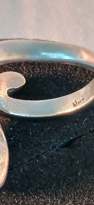 Anillo (MIXTO) "925 GRABADO"  ----- . [6 gramos] .