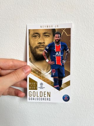 MESSI MBAPPE NEYMAR CRISTIANO RONALDO TOPPS CROMOS