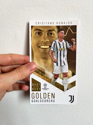 MESSI MBAPPE NEYMAR CRISTIANO RONALDO TOPPS CROMOS
