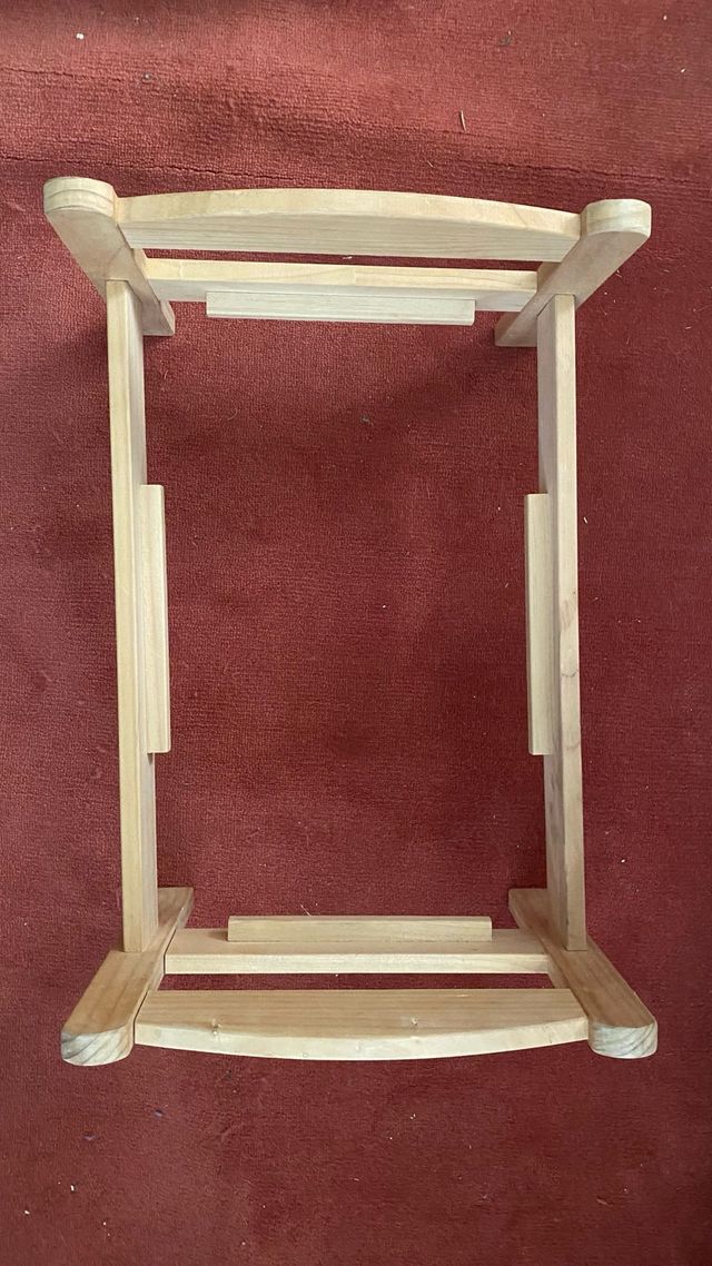 ESTRUCTURA MADERA CAMA MUÑECAS Ikea