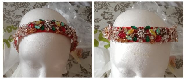 Pamela, bolso y diademas a juego