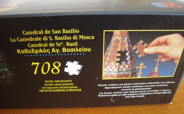 Puzz3D MB St. Basil's Cathedral (come nuovo)