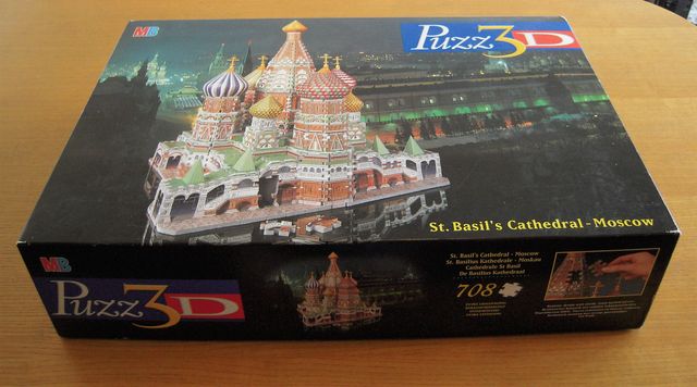 Puzz3D MB St. Basil's Cathedral (come nuovo)