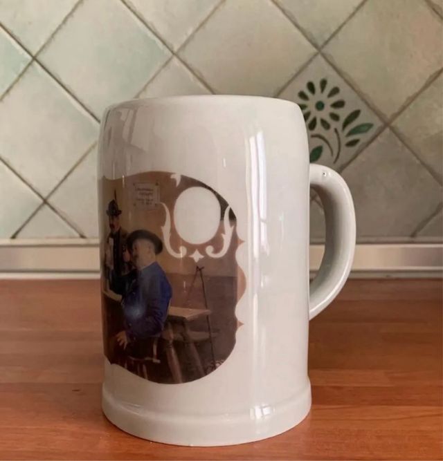 Boccale birra in ceramica