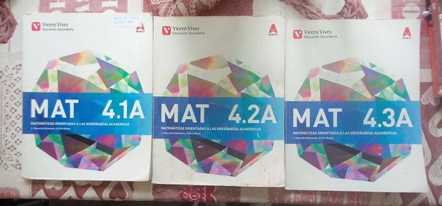 Libro Matemáticas 4°ESO