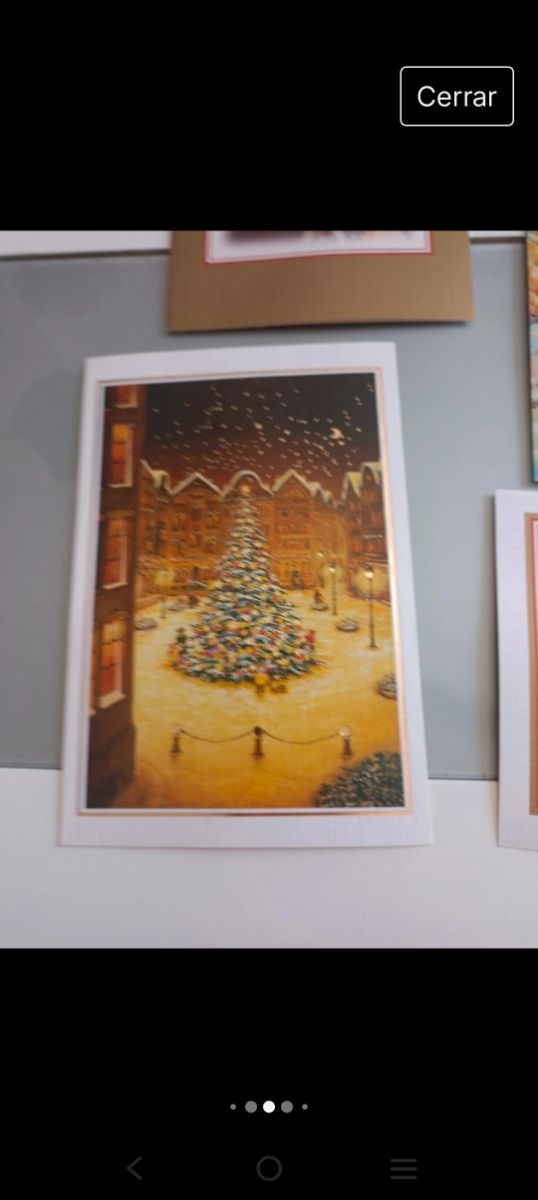 Tarjetas felicitación Navidad