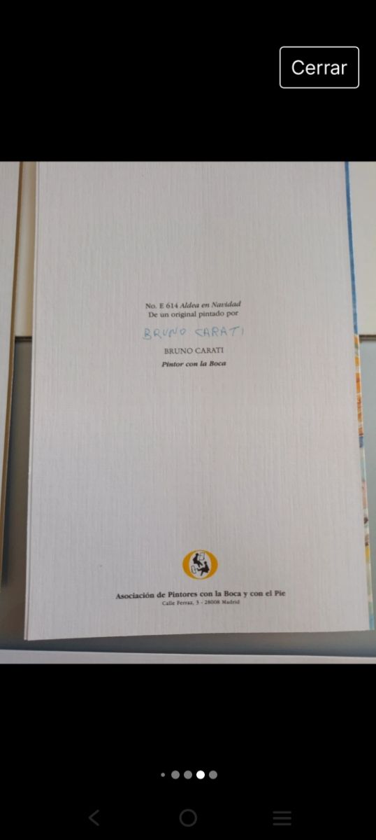 Tarjetas felicitación Navidad