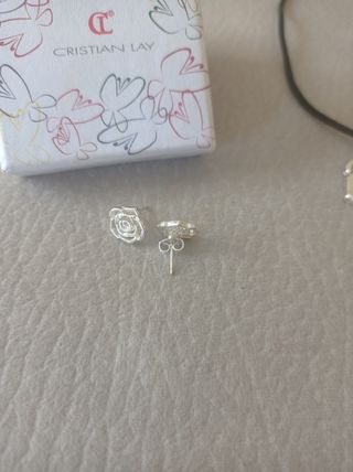 Conjunto collar y pendientes 