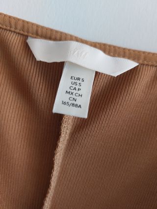 VESTIDO DRAPEADO DE PUNTO H&M