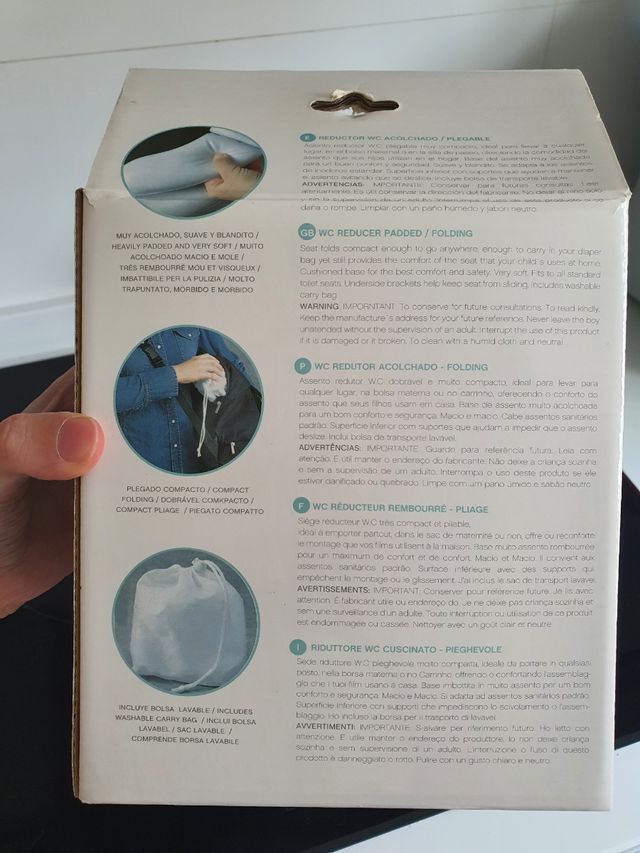 Reductor WC plegable