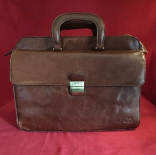 Borsa da lavoro in vera pelle 