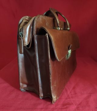 Borsa da lavoro in vera pelle 