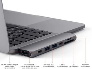 Satechi ST-CMBPM HUB adaptador MACBOOK PRO USBC