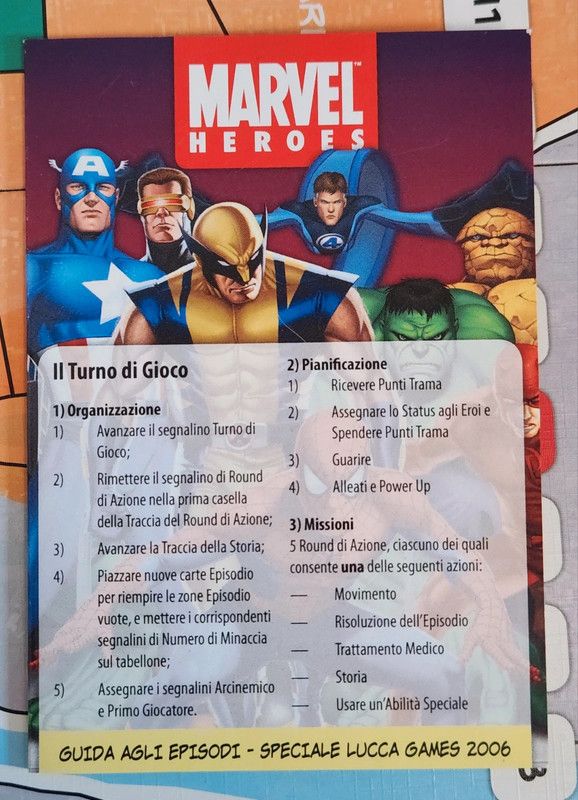 Gioco in scatola Marvel Heroes