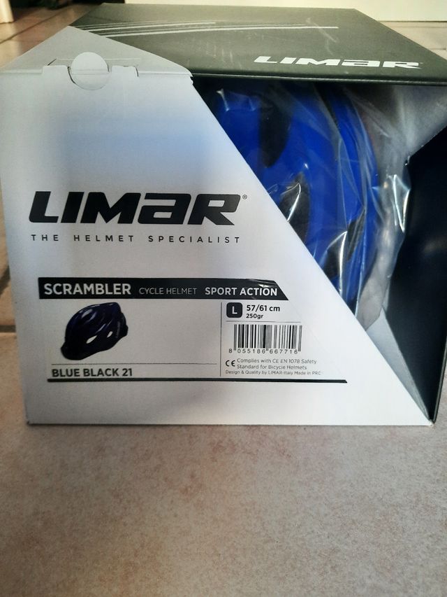 Casco ciclismo Limar Scrambler, tg.L (57-61)