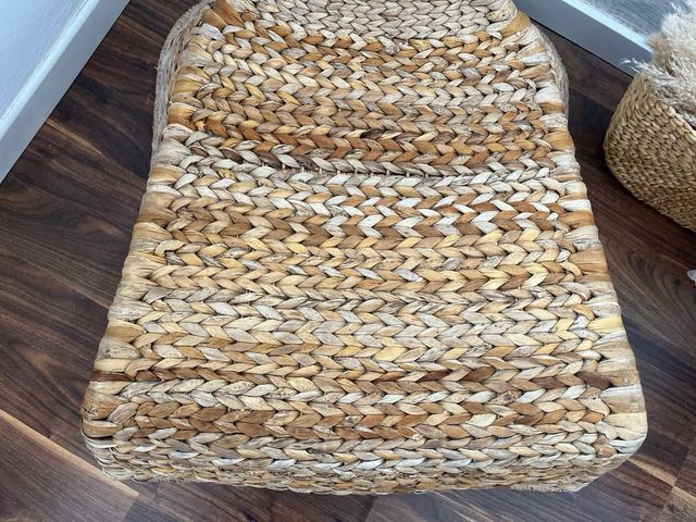 Mecedora de mimbre de Ikea