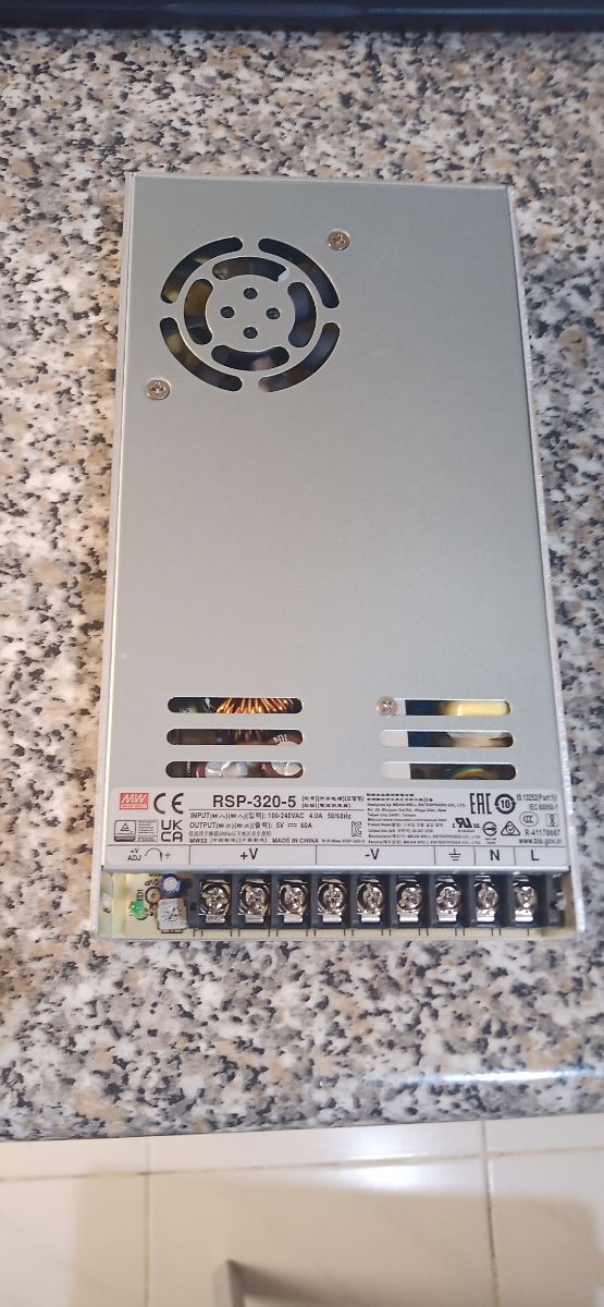 Fuente alimentación 320W 5V